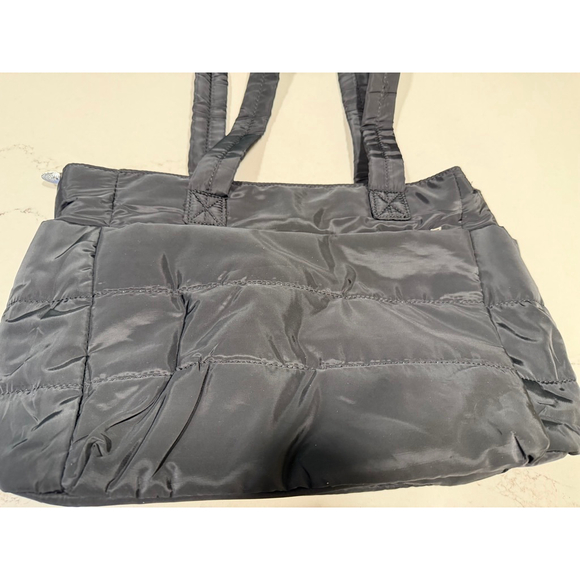 NEW Tote Bag Puffy Quilted Handbag Compartments Lightweight - Picture 10 of 12
